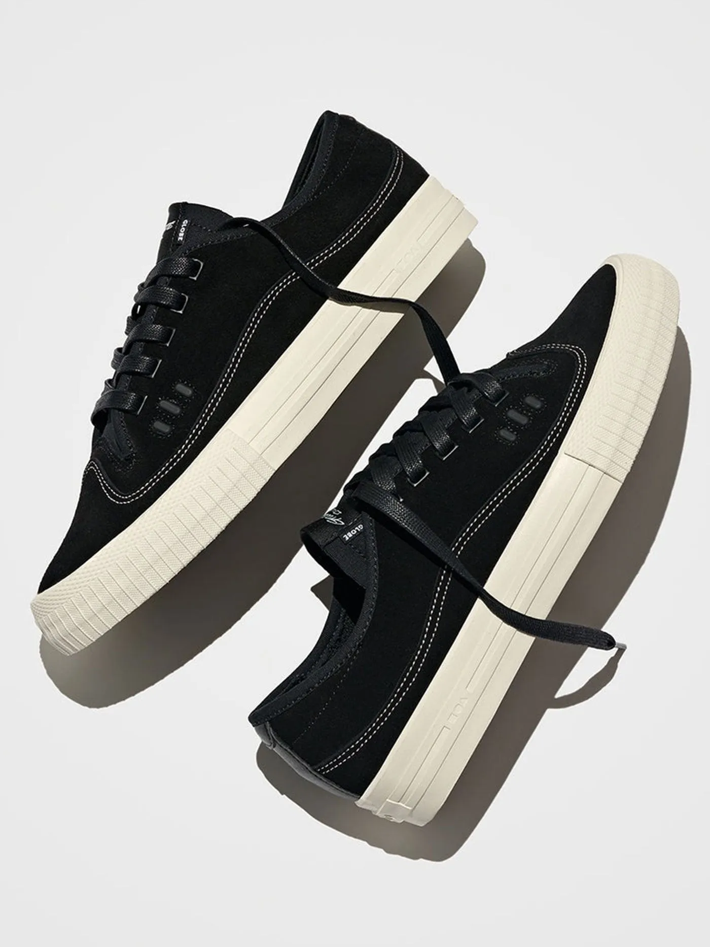 Gillette Black Suede Shoes