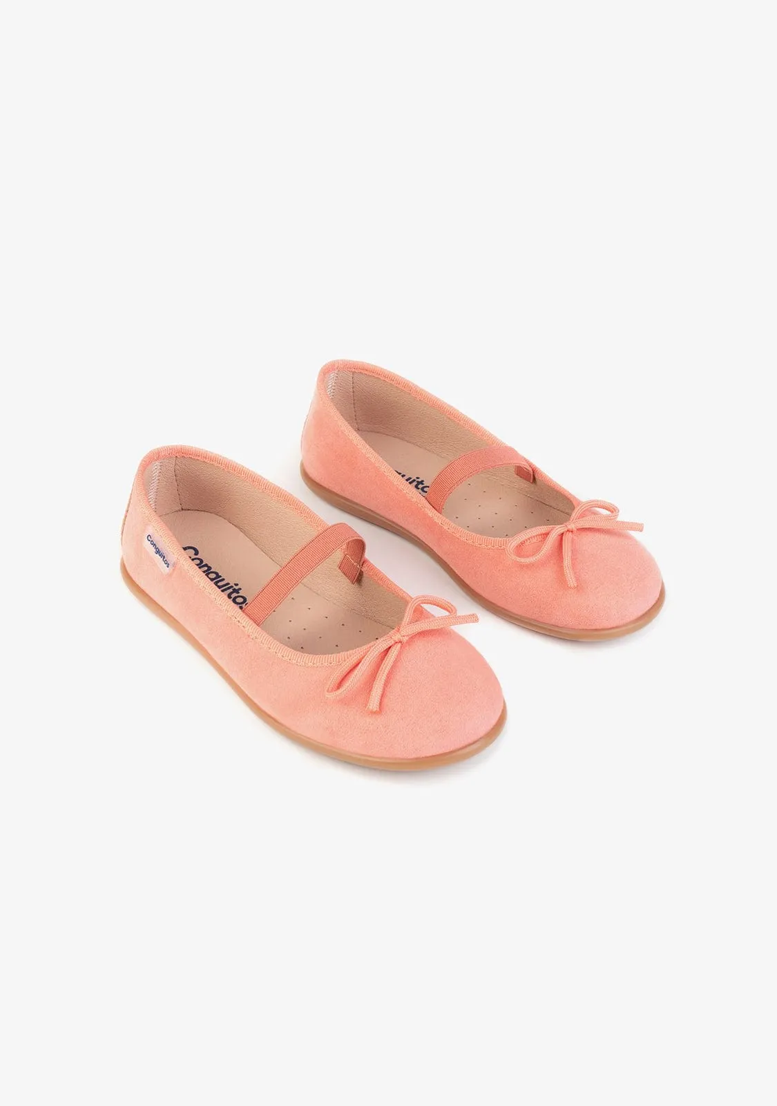 Girl’s Coral Basic Ballerinas