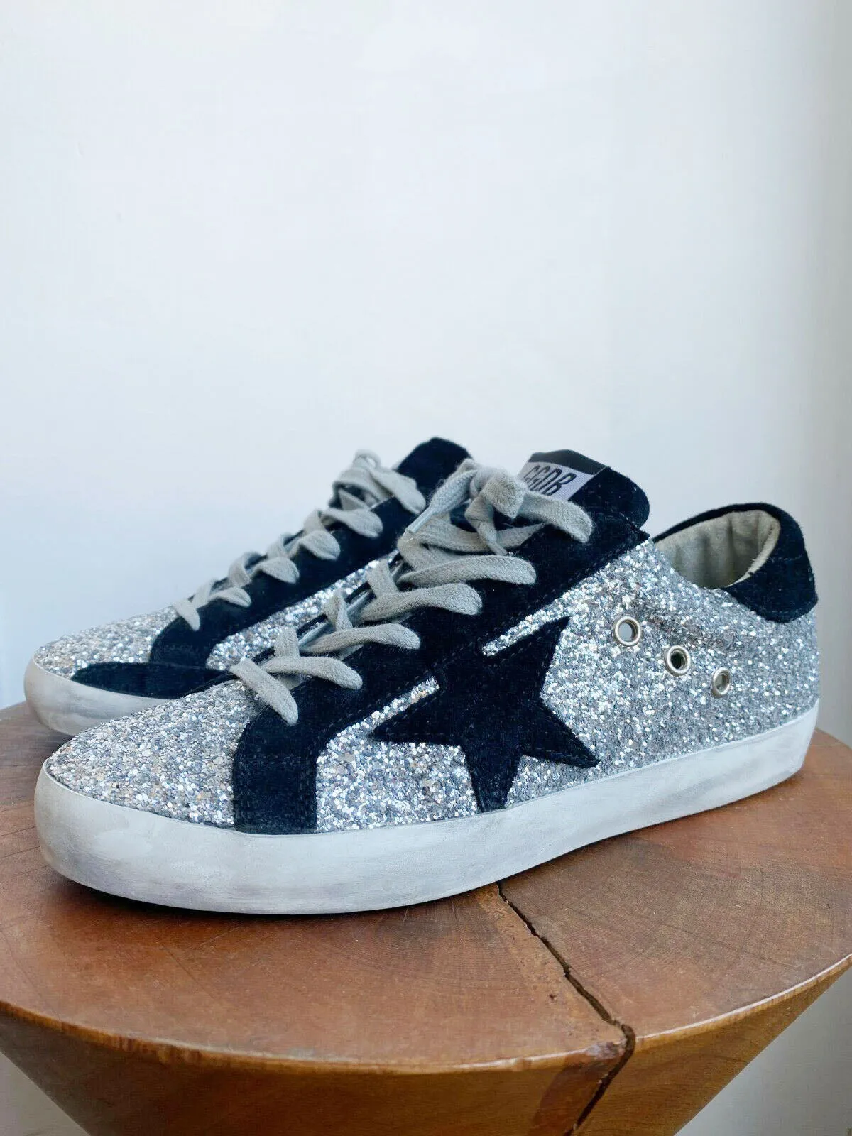 GLITTER LOW TOP SUPERSTAR SNEAKERS