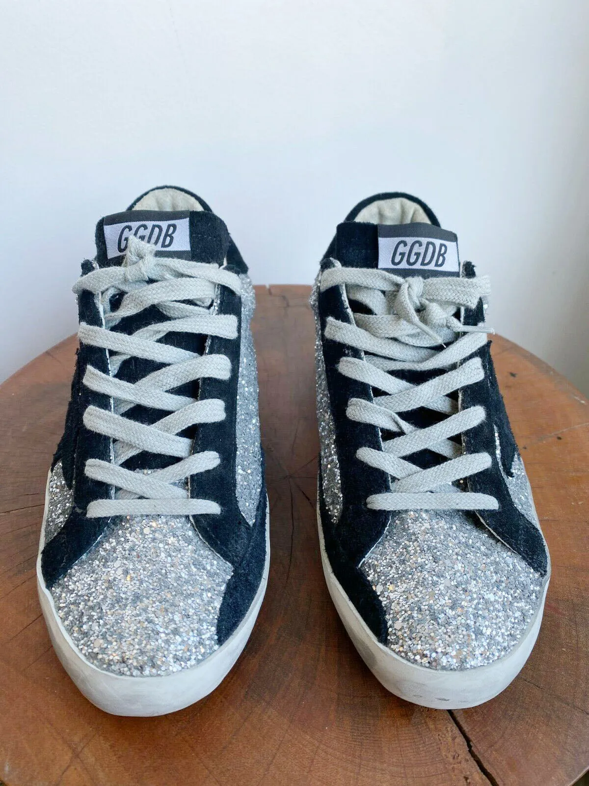 GLITTER LOW TOP SUPERSTAR SNEAKERS