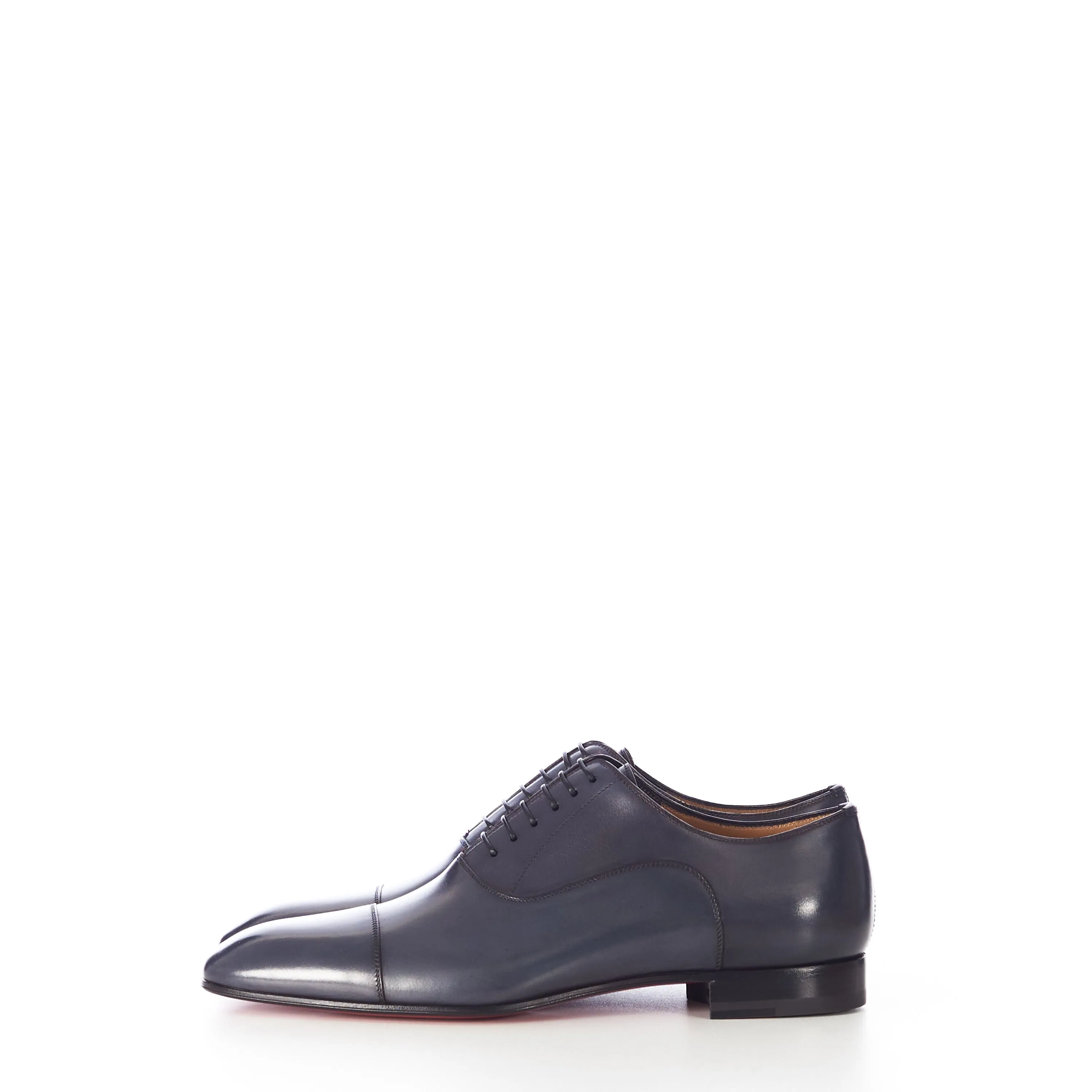 Greggo Oxford Shoes In Islande Anthracite Leather