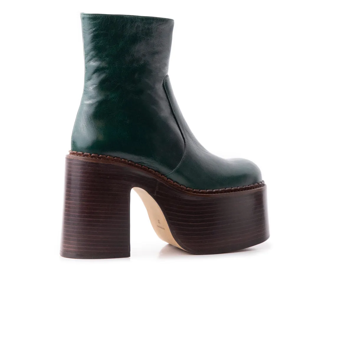 Gunner Green Leather
