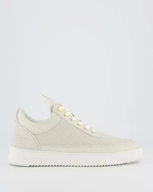 Heren Low Top Aten Sneaker Off White