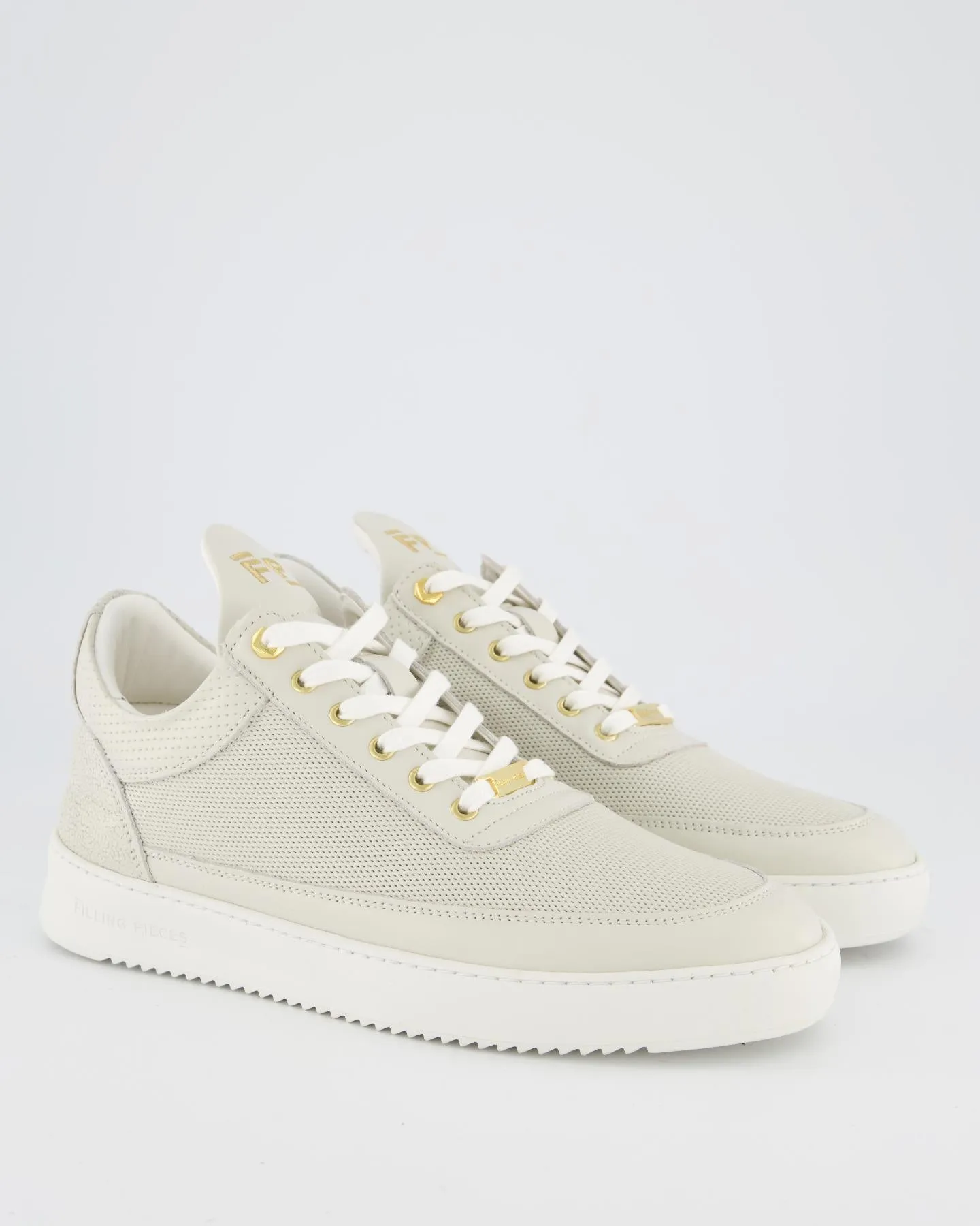 Heren Low Top Aten Sneaker Off White