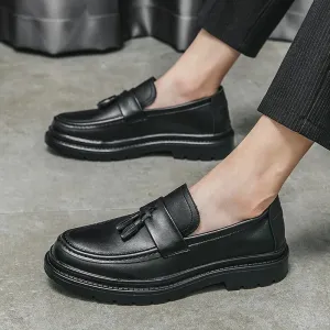 Hnzxzm Loafers Men Casual Leather Shoes Outdoor Slip on Fashion Italian Moccasins Luxury Brand Loafers Fashion Business Men Shoes