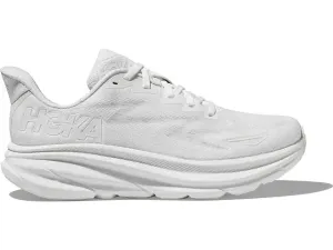 Hoka Womens Clifton 9- All White (1127896-WWH)