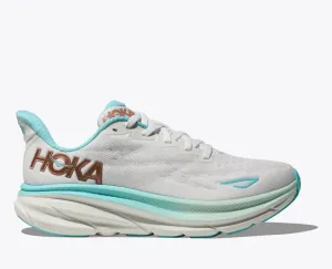 Hoka Womens Clifton 9-Frost/Rose Gold (1127896-FTRS)