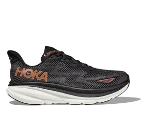Hoka Womens Clifton 9 Wide - Black/Copper (1132211-BCPPR)