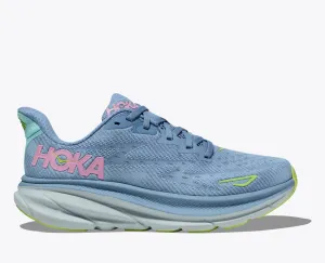 Hoka Womens Clifton 9 Wide - Dusk/Pink Twilight (1132211-DNK)