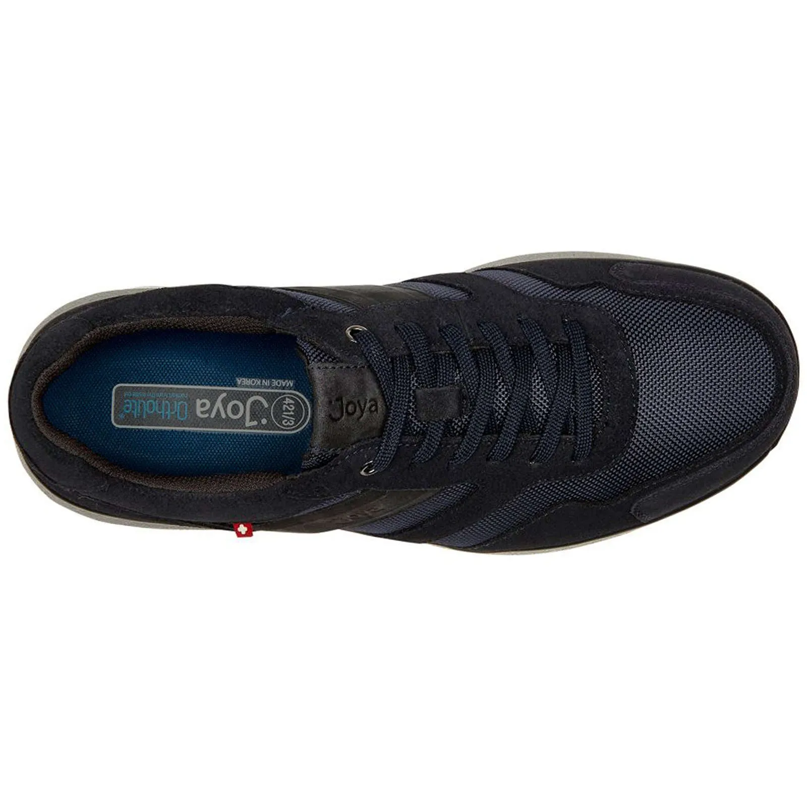 ID Casual Velour Leather & Textile Men's Trainers