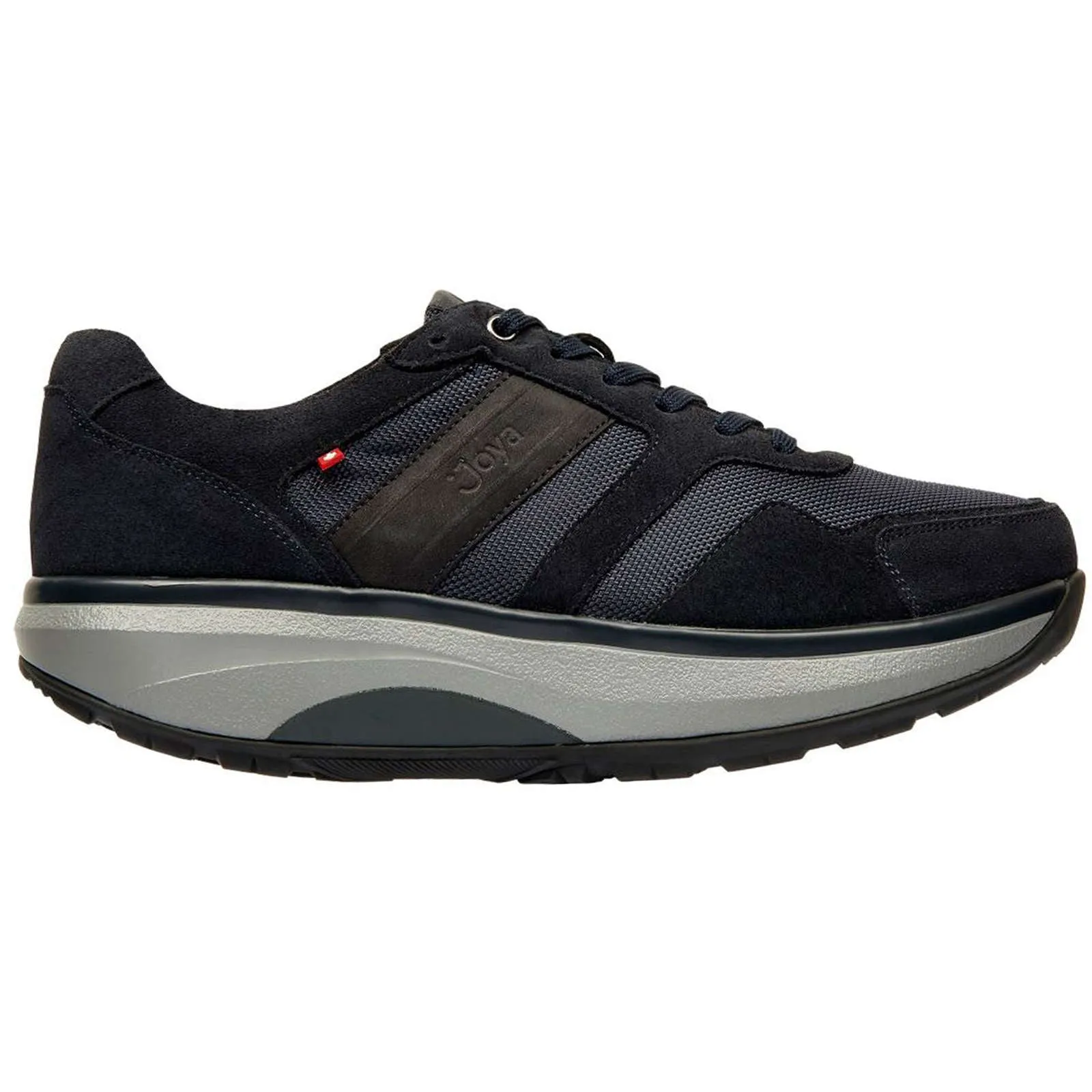 ID Casual Velour Leather & Textile Men's Trainers