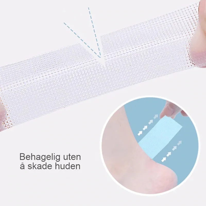Invisible breathable heel pads - pain-free comfort