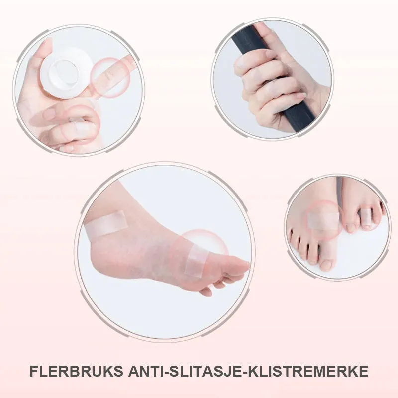 Invisible breathable heel pads - pain-free comfort