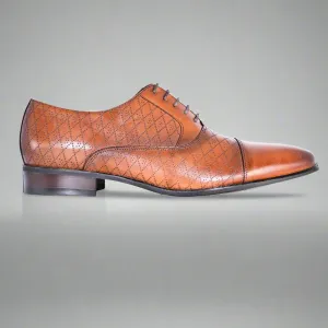 John Drake Toe-Cap Derby in Brown