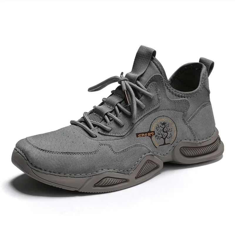 Lace-Up Casual Breathable Shoes