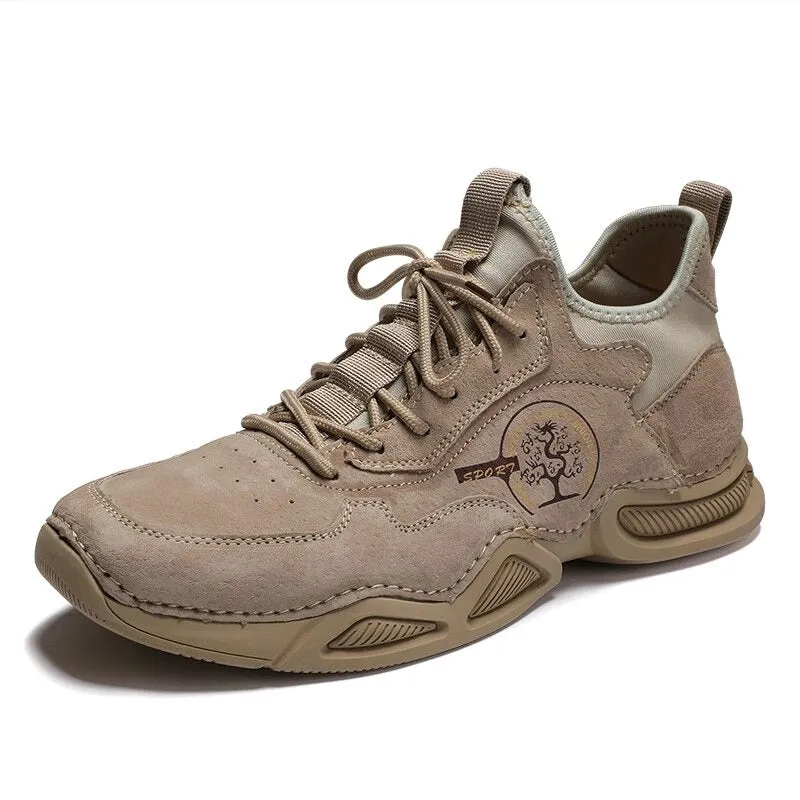 Lace-Up Casual Breathable Shoes
