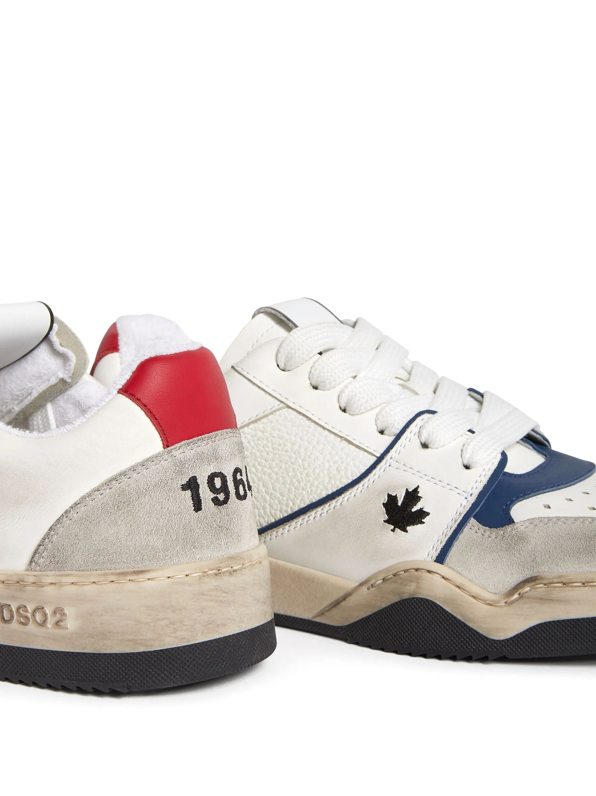 Lace-Up Low Top Sneakers