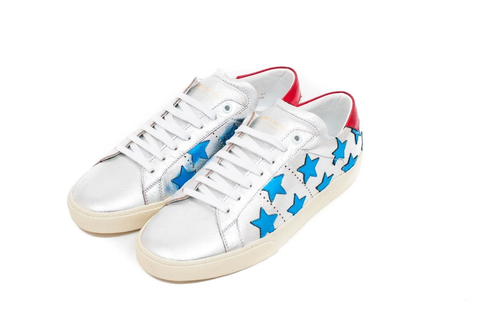 Low Top Metallic Sneaker