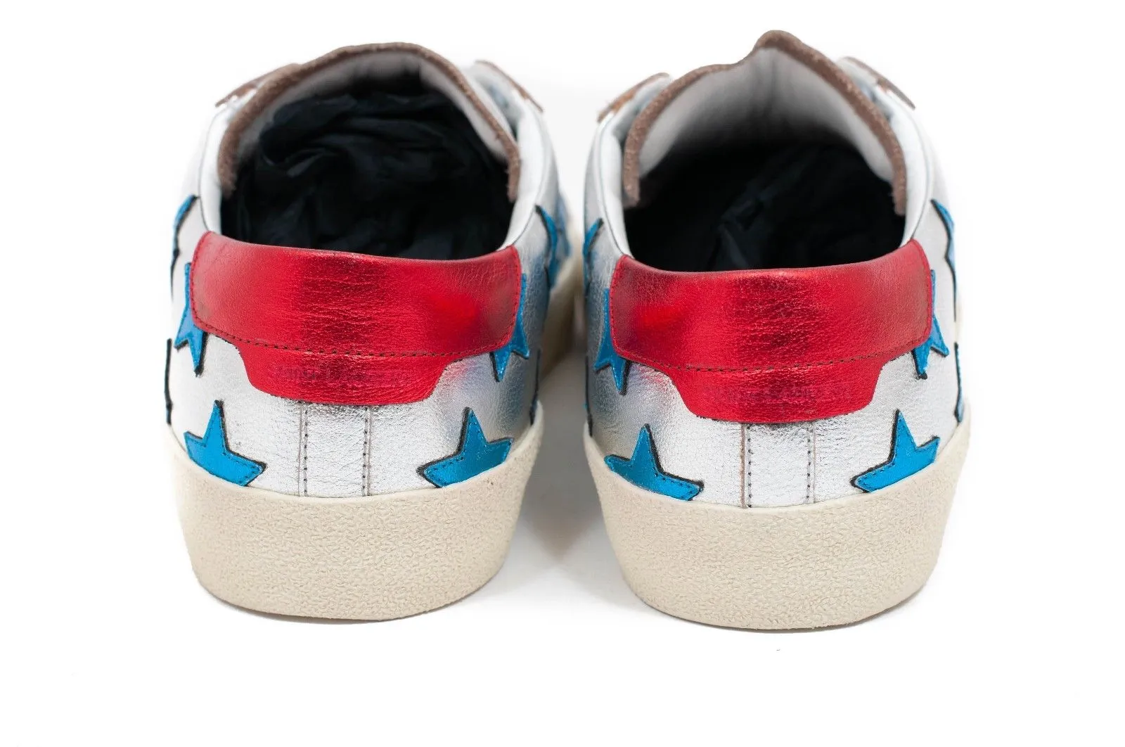 Low Top Metallic Sneaker