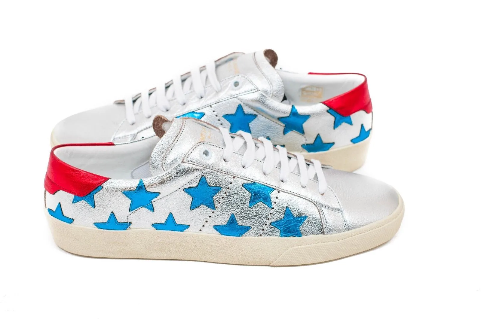 Low Top Metallic Sneaker