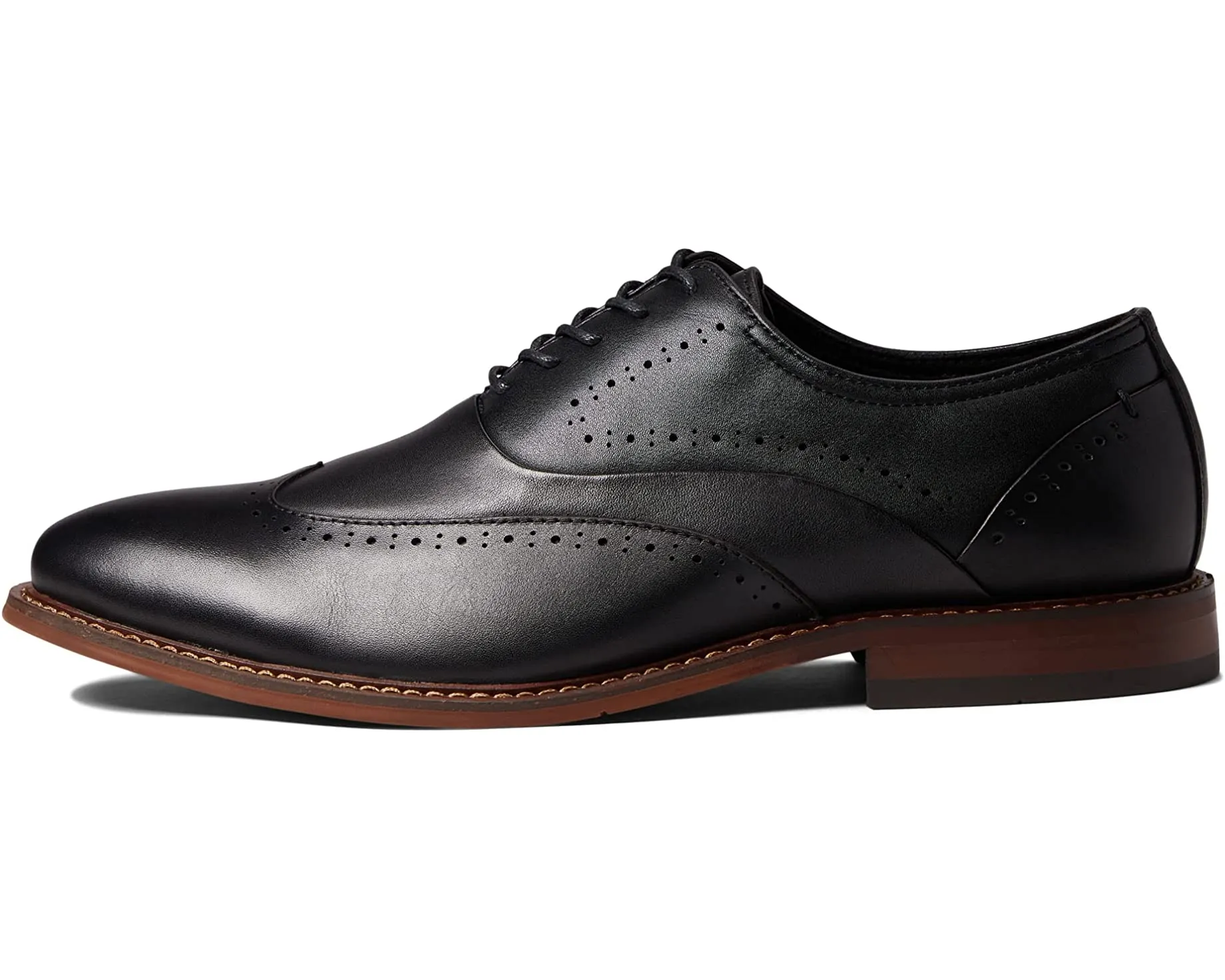 Macarthur Wing Tip Oxford Stacy Adams, black