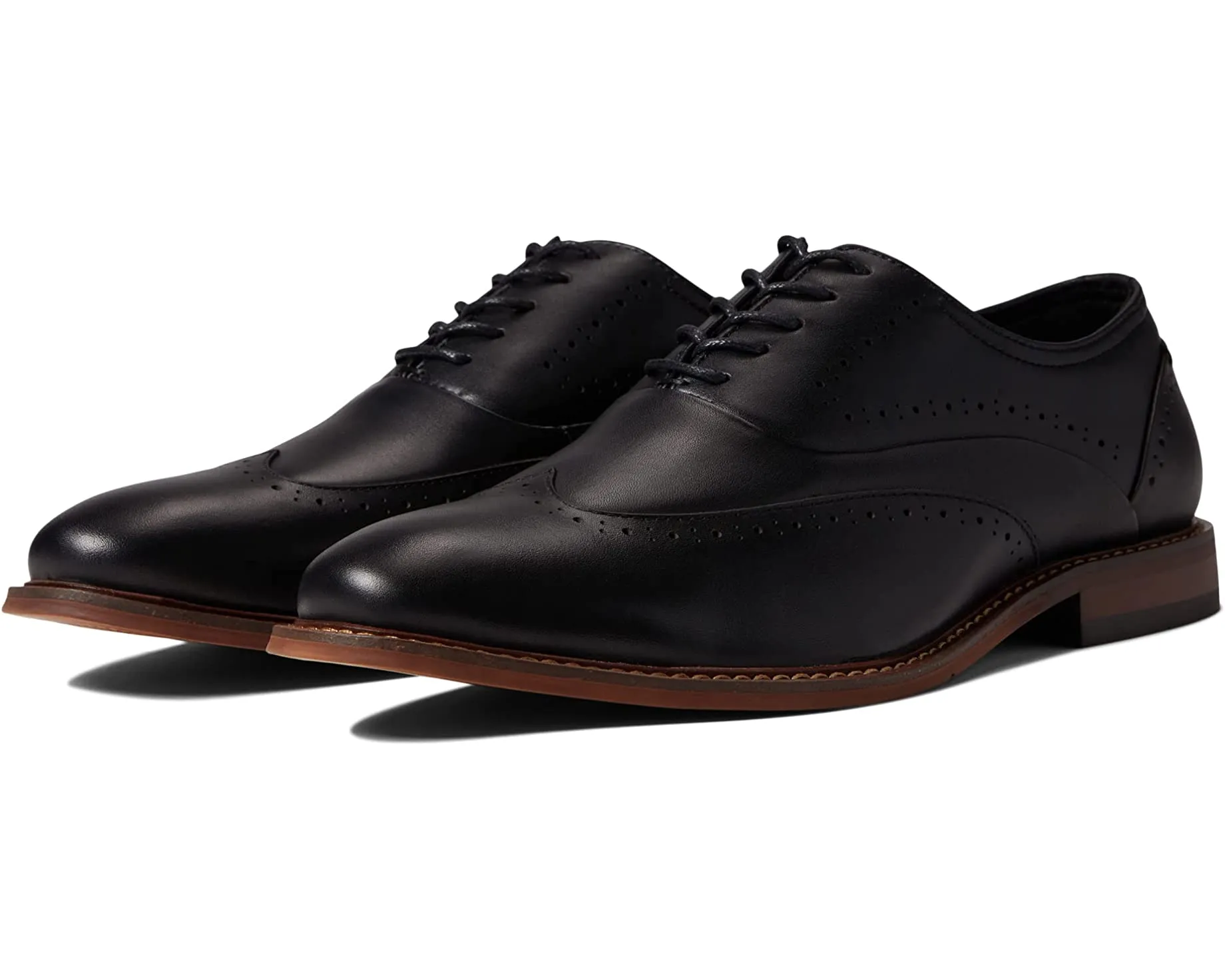 Macarthur Wing Tip Oxford Stacy Adams, black