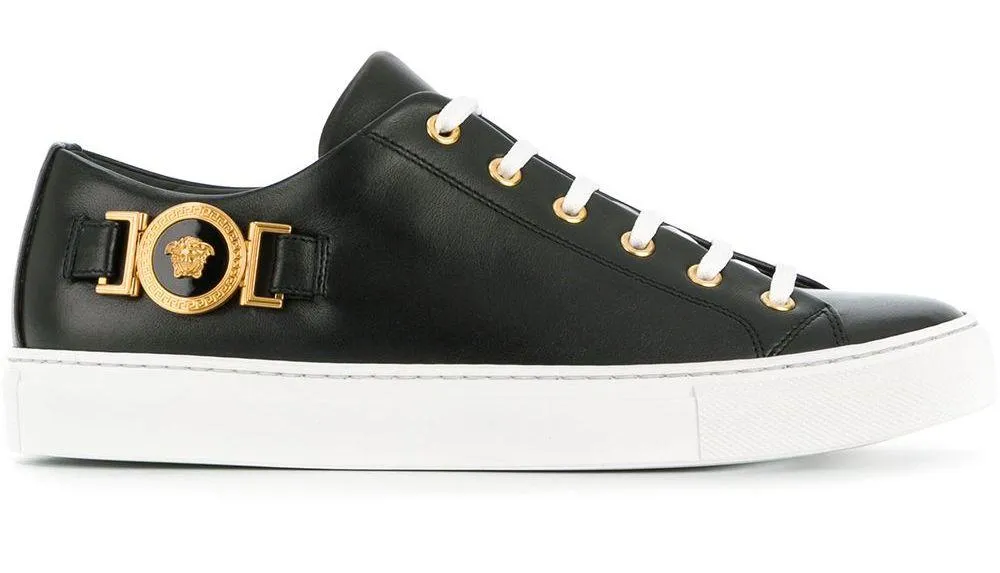 Medusa Tribute Low Top Sneakers - White or Black