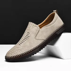 Men's Comfort Handmade Breathable Leather Casual Shoes