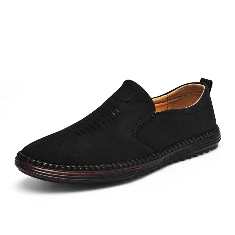 Men's Comfort Handmade Breathable Leather Casual Shoes