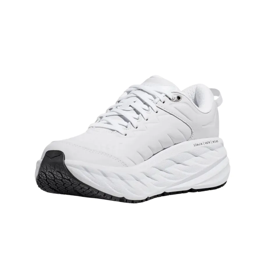 Men's Hoka Bondi SR White White