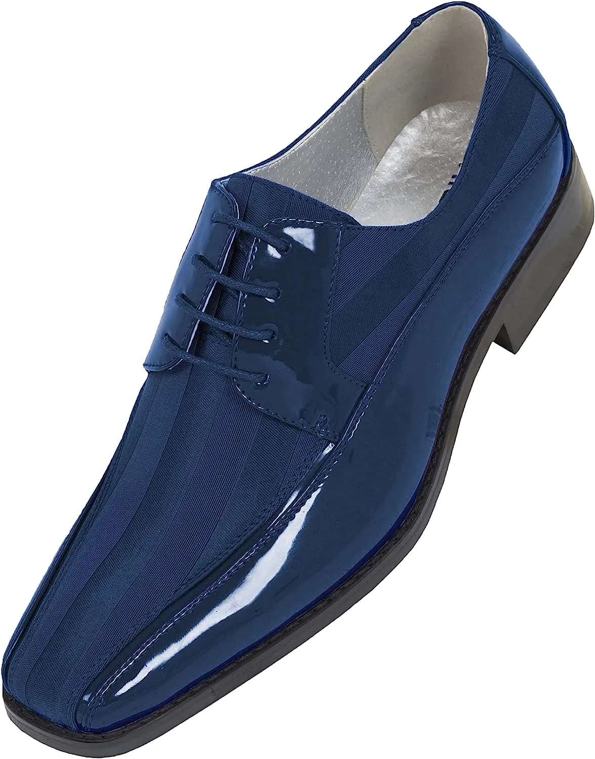 Men's White Formal Oxford Style Dress Shoes