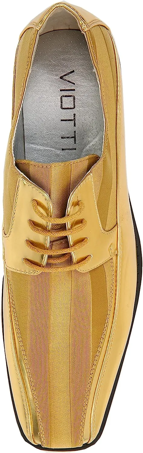 Men's White Formal Oxford Style Dress Shoes