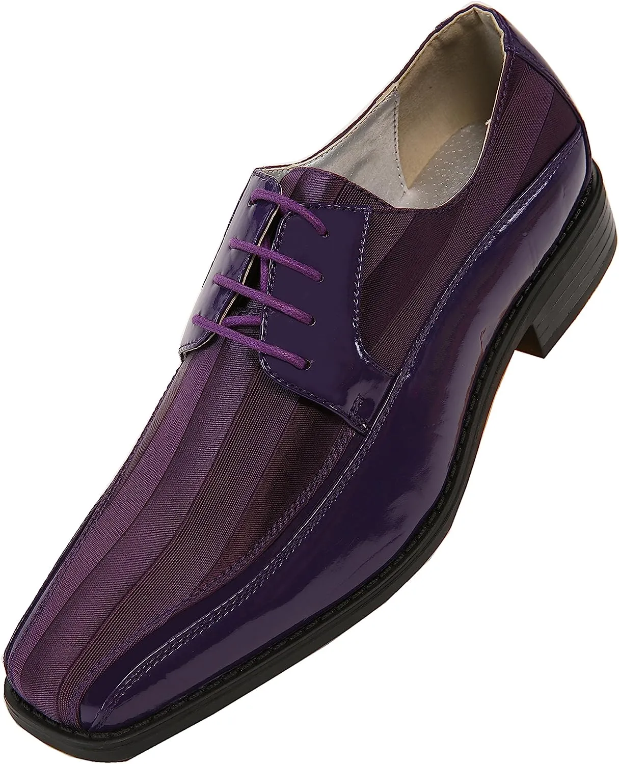 Men's White Formal Oxford Style Dress Shoes