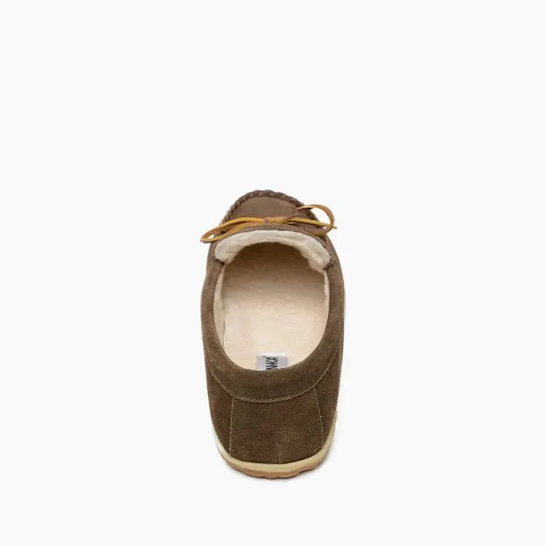'Minnetonka' Men's Taft Slipper - Autumn Brown