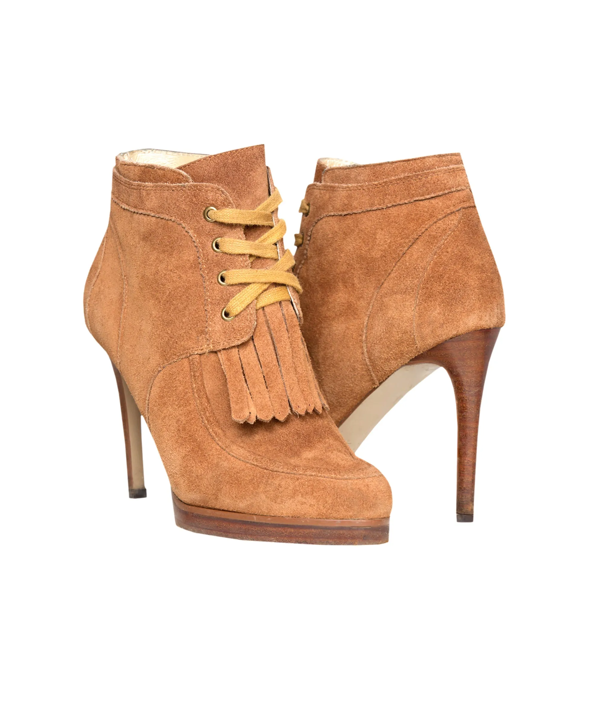 Moccasins with laces