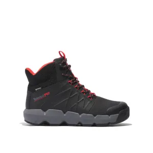 Morphix 6 Inch Composite-Toe Waterproof Work Boot Black