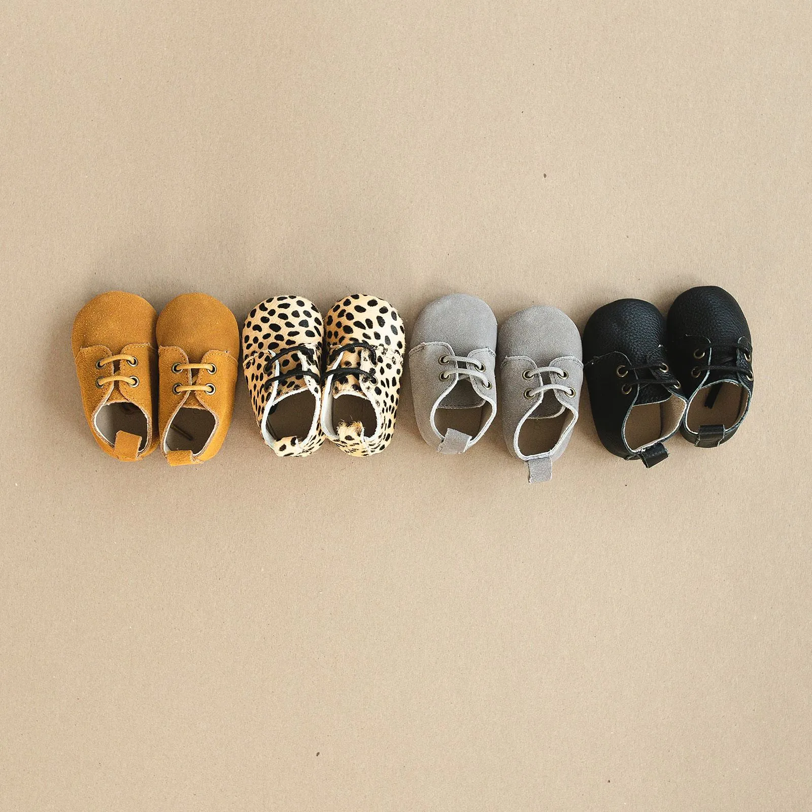 Mustard - Oxford - US Size 1-4 - Soft Sole
