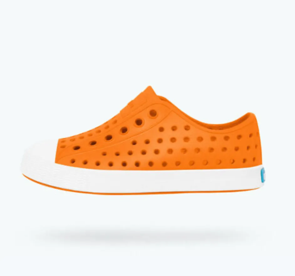 Native Jefferson Shoes City Orange / Shell White