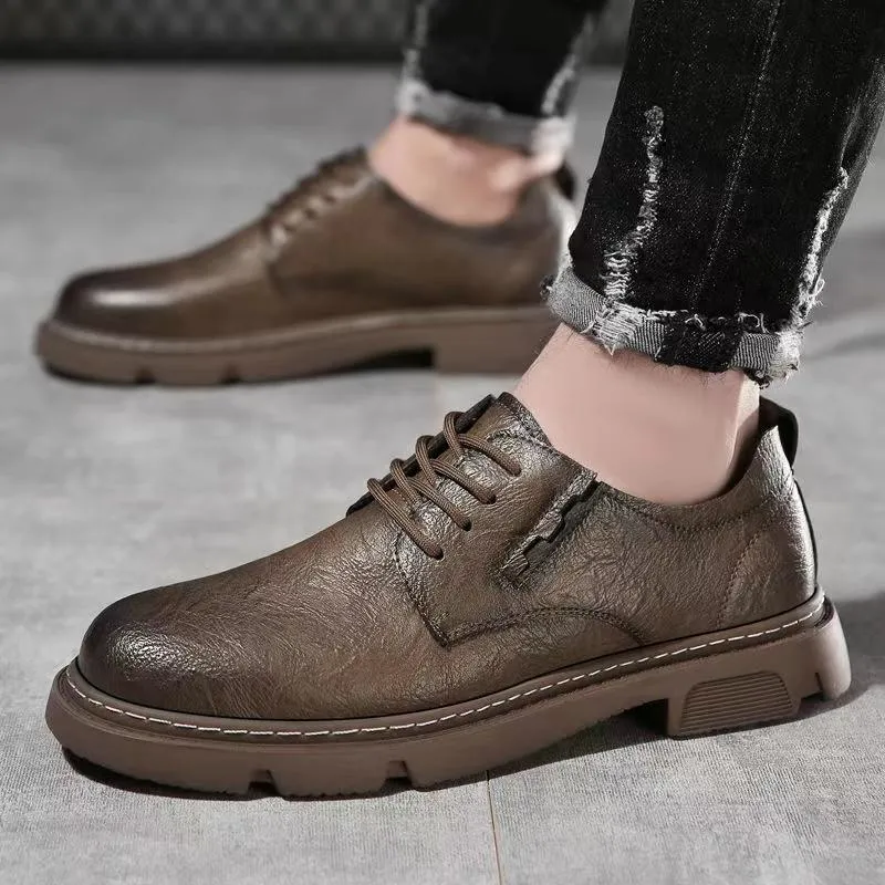 New Arrival Men's Spring Breathable Work Shoes