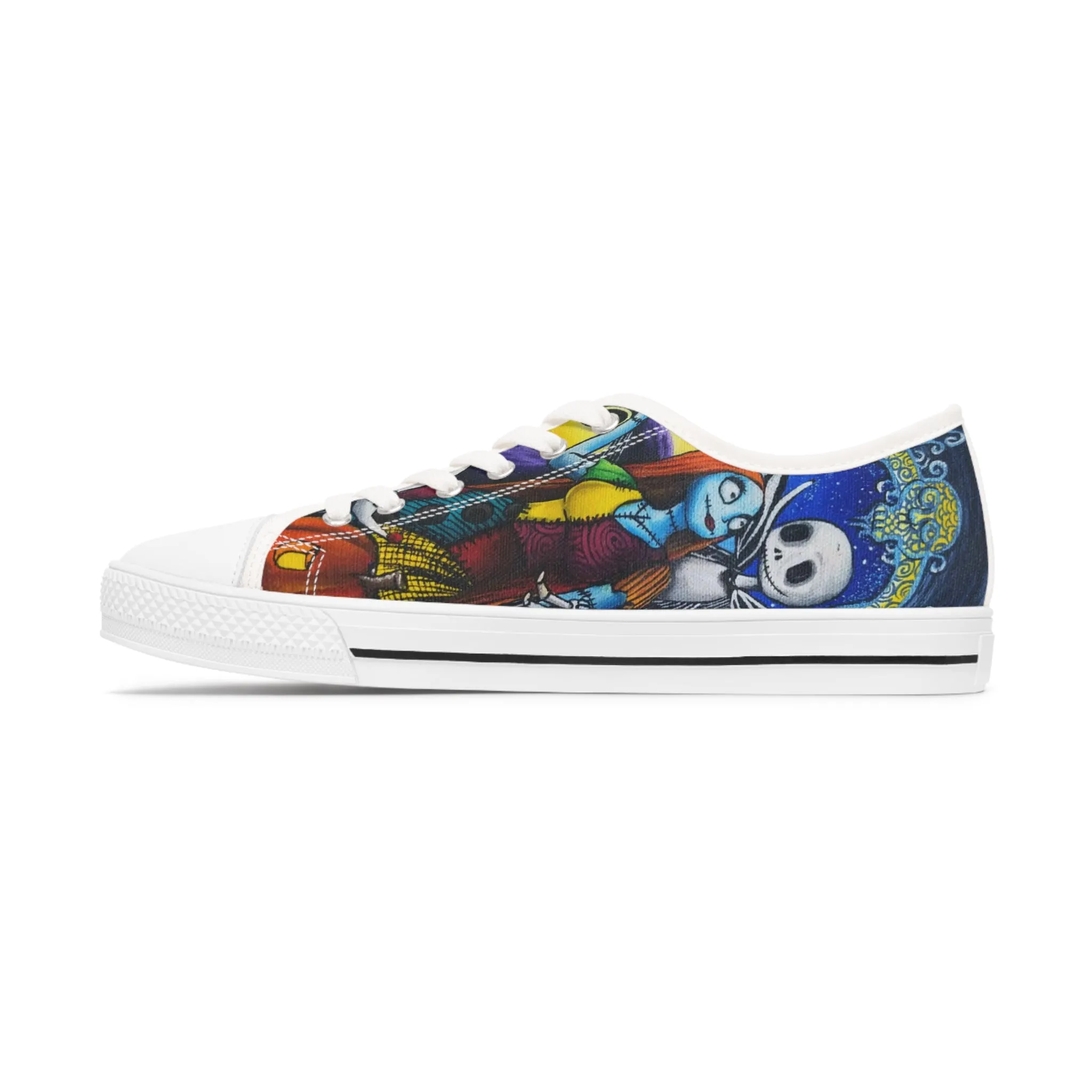 Nightmare Halloween Women's Low Top Sneakers