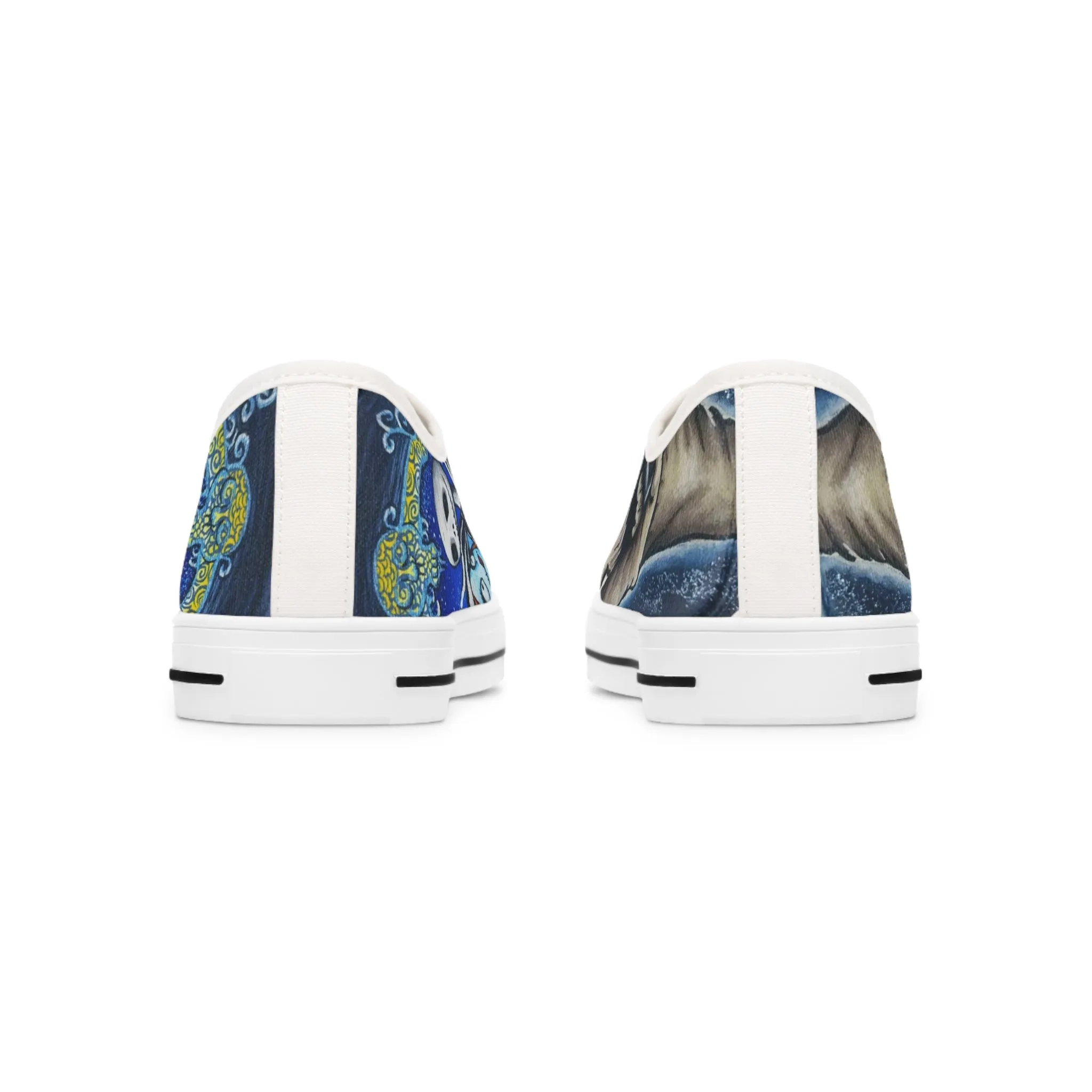 Nightmare Halloween Women's Low Top Sneakers