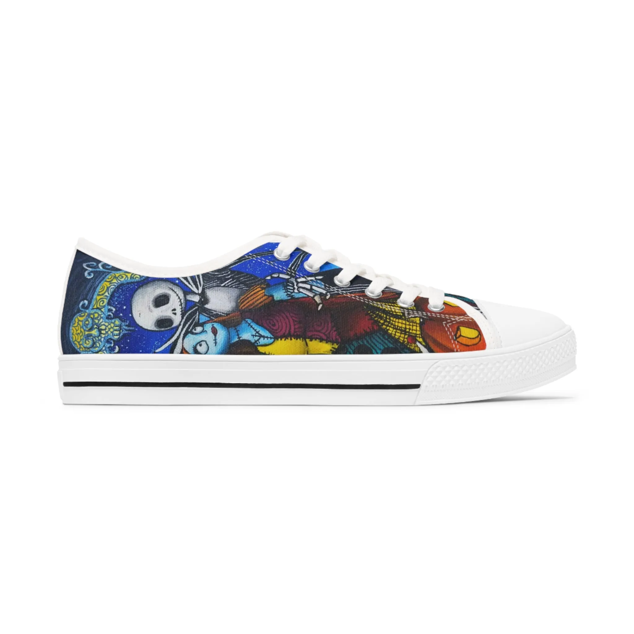 Nightmare Halloween Women's Low Top Sneakers