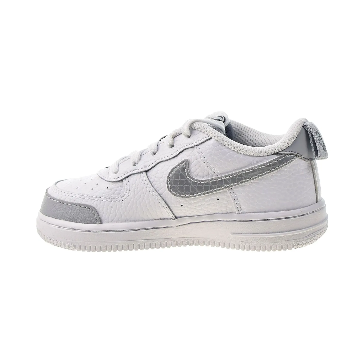 Nike Force 1 LV8 2(TD) Toddlers' Shoes White-Wolf Grey-Black