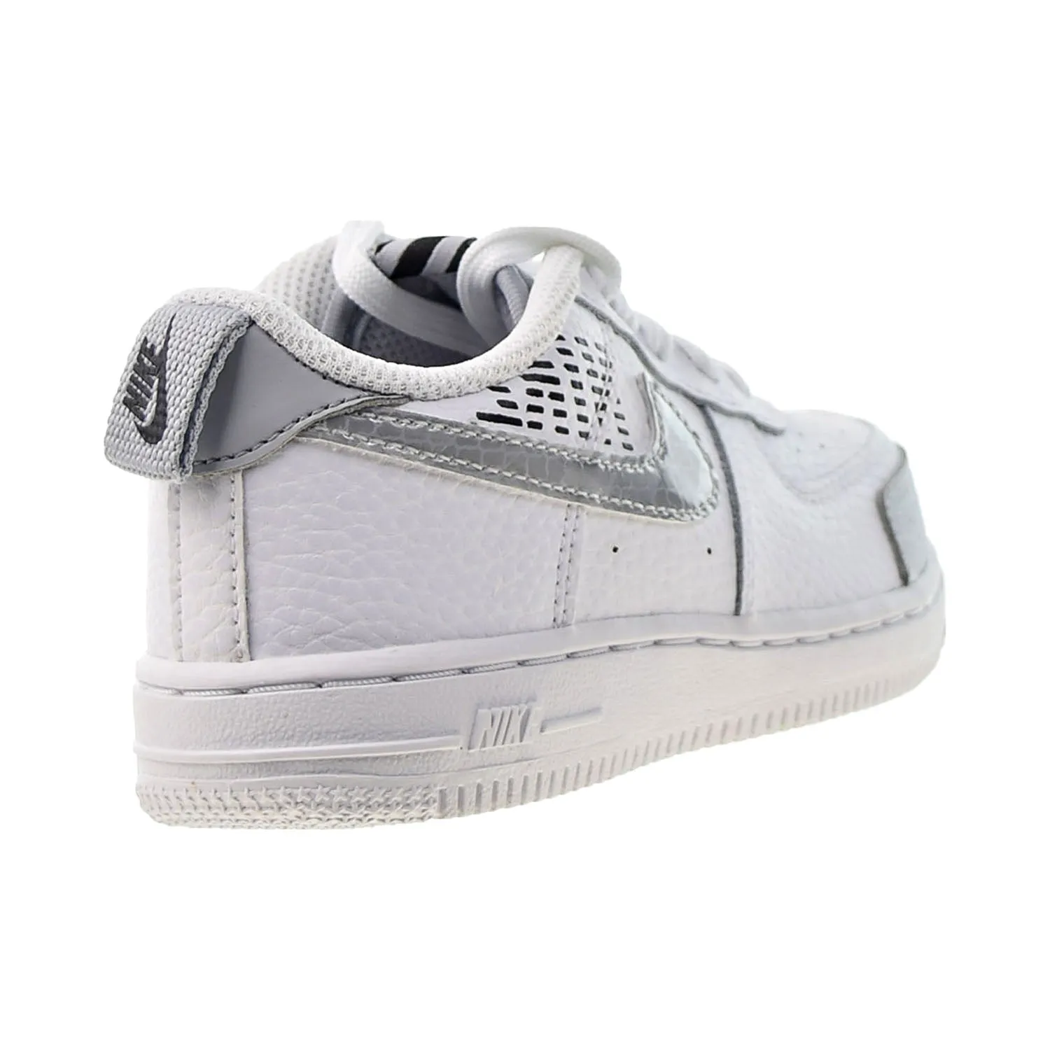 Nike Force 1 LV8 2(TD) Toddlers' Shoes White-Wolf Grey-Black
