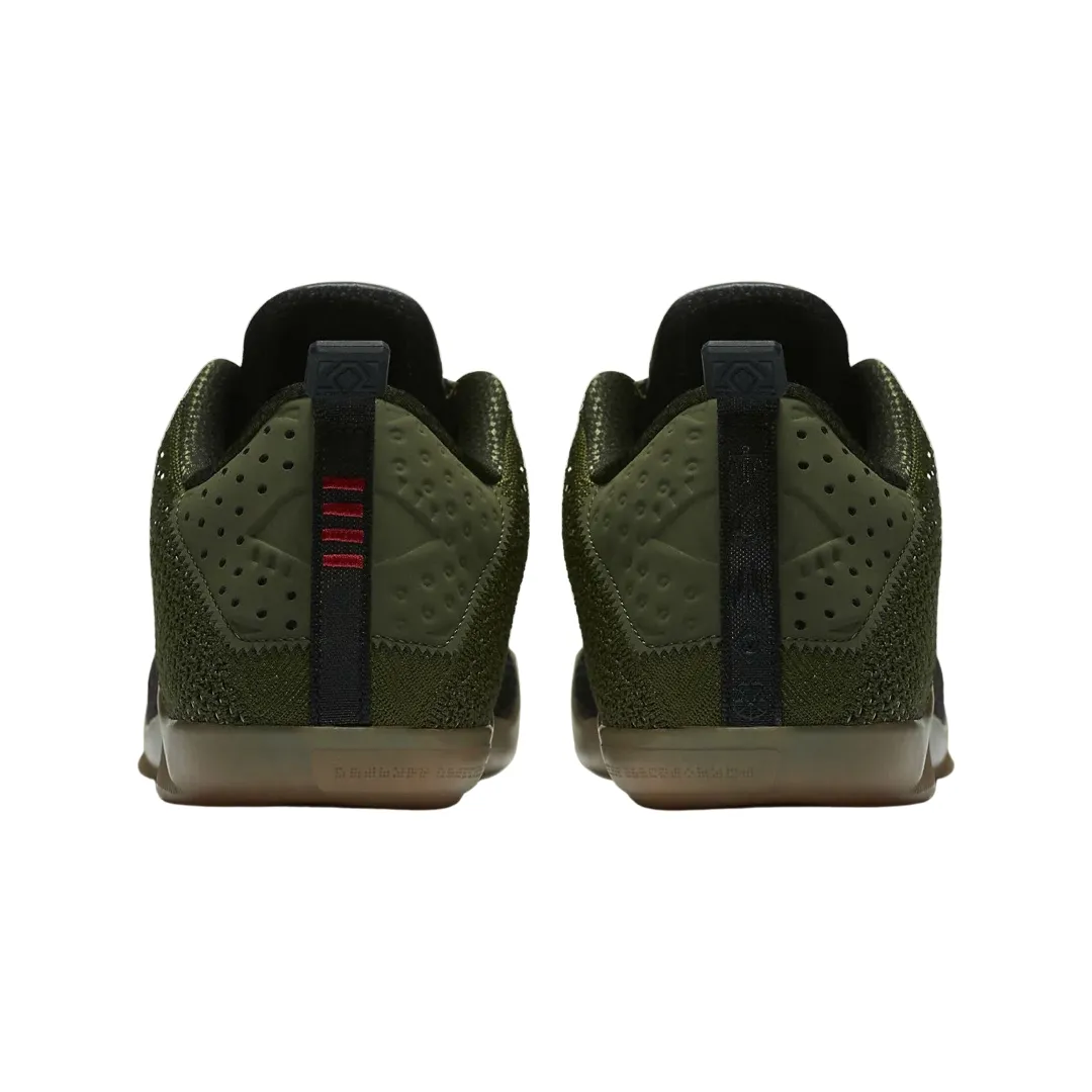 Nike Kobe XI Elite Low 4KB Black Horse Black Team Red Rough Green