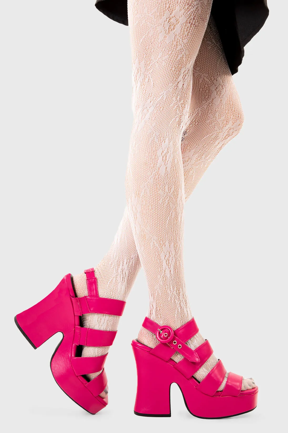 Not A Friend Platform Sandals