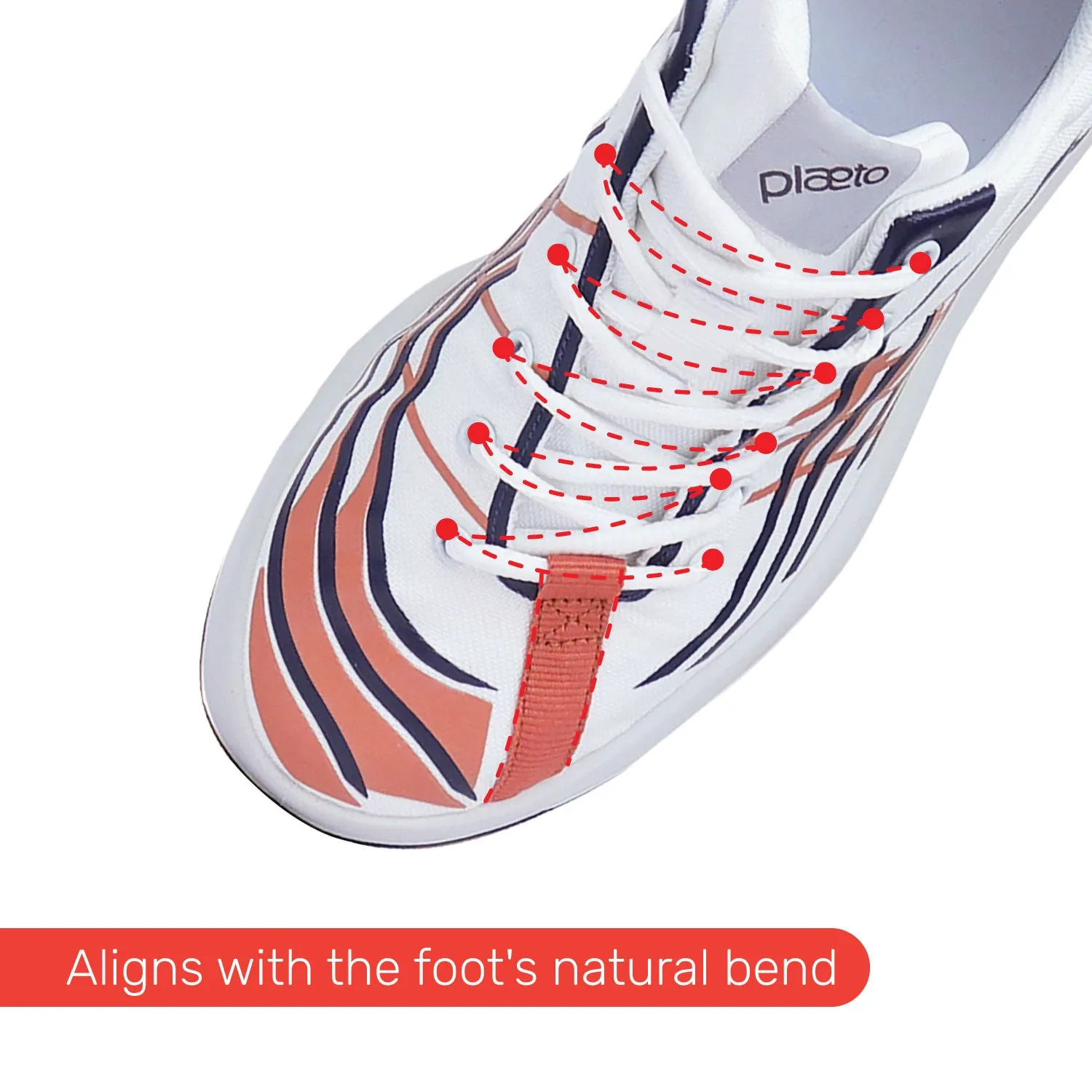 Nova Men's Sports Shoes - White / Navy Blue