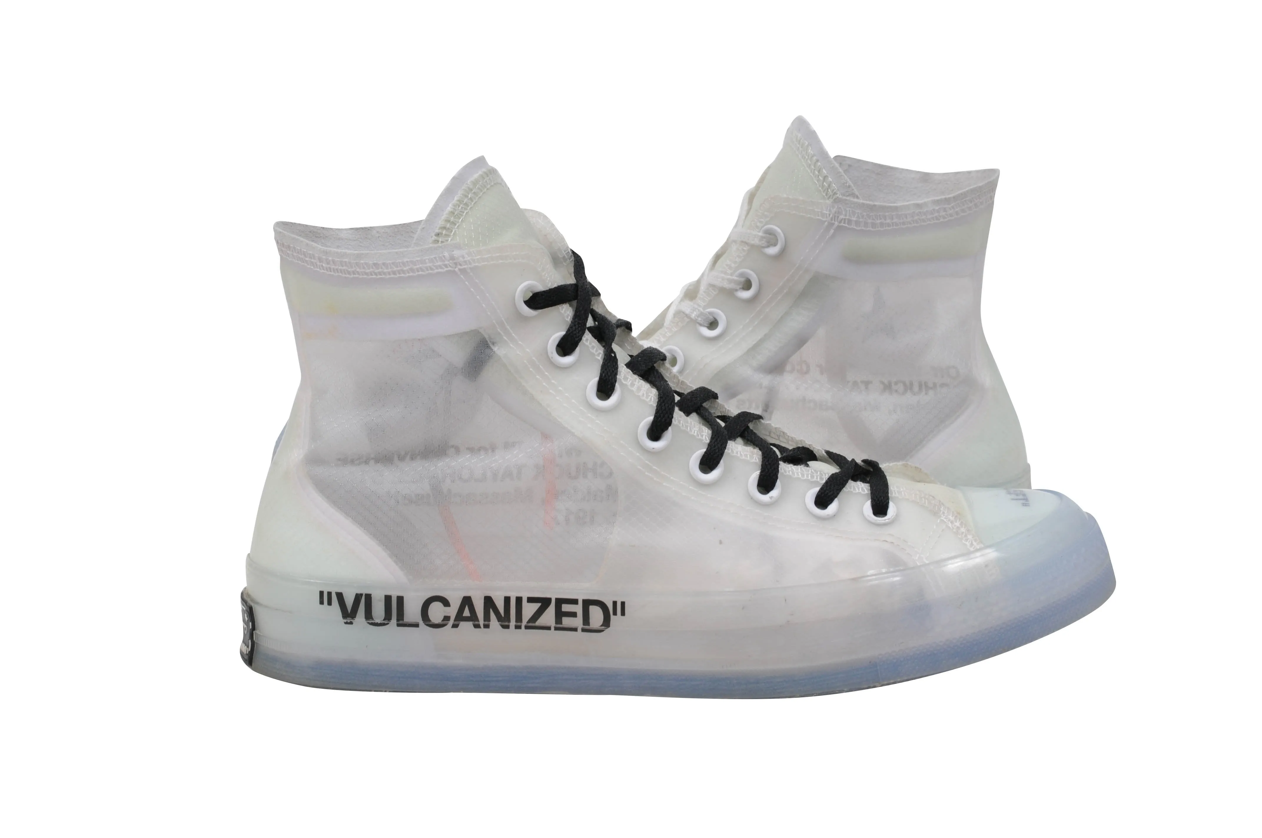 Off White Converse Chuck Taylor All-Star 70's Vulcanized High Top Sneakers