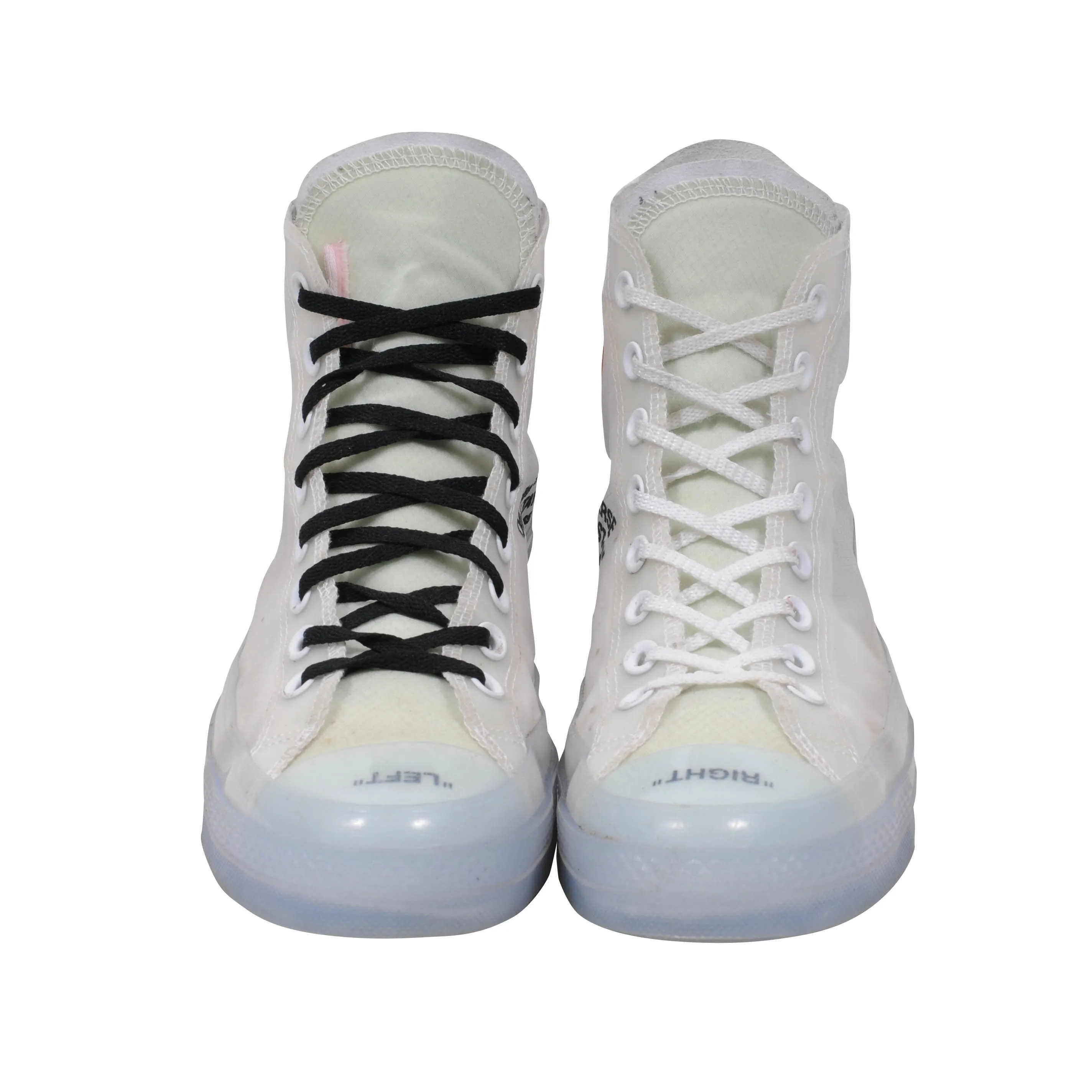 Off White Converse Chuck Taylor All-Star 70's Vulcanized High Top Sneakers