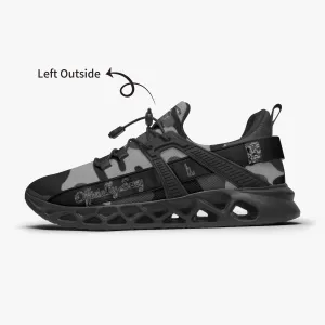 Officially Sexy Grey Army Camouflage Collection Mesh Running Shoes